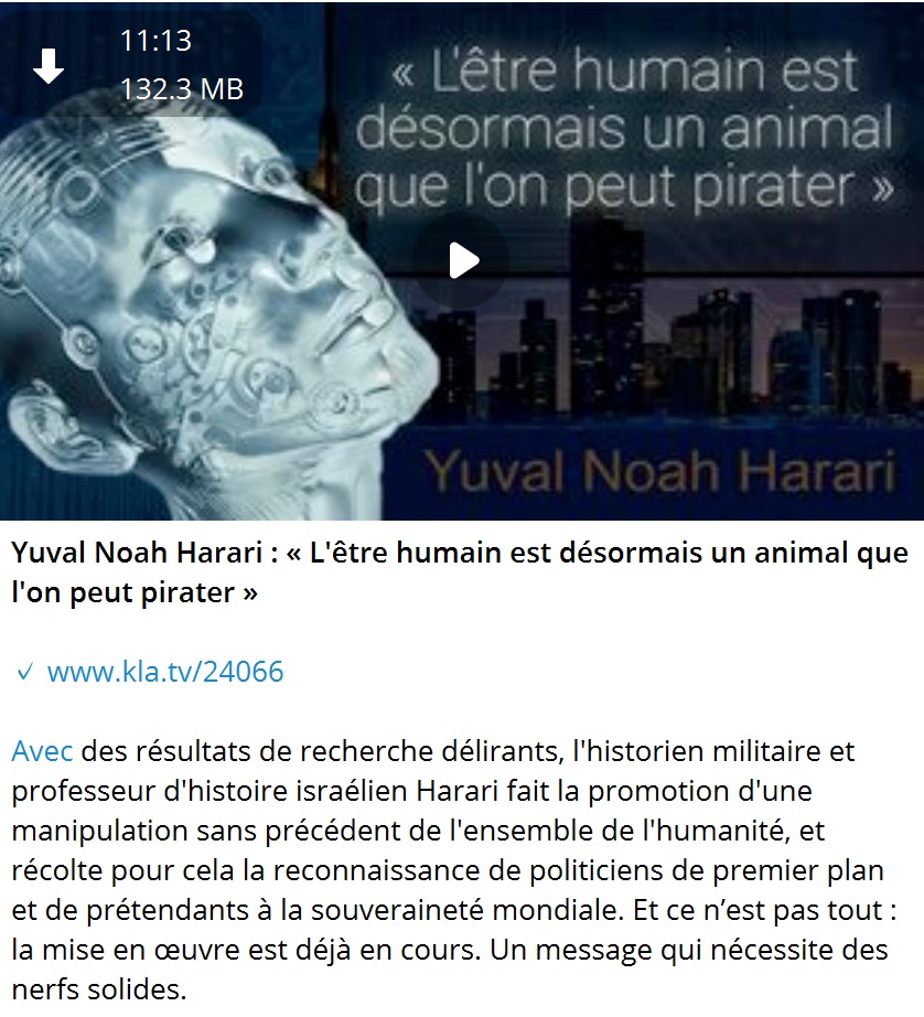 Une excellente nouvelle