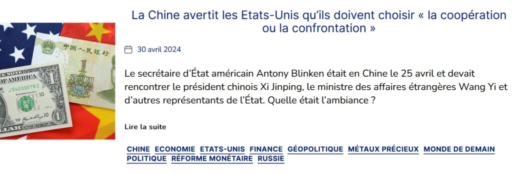 La puissance de l’Amérique décroît rapidement