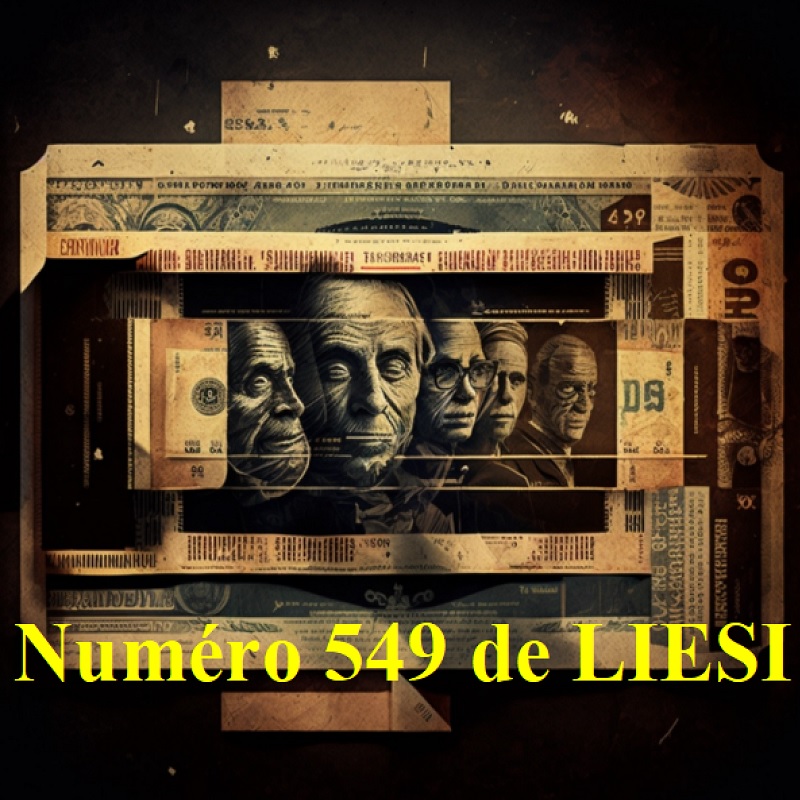 NUMÉRO 549 de la lettre confidentielle LIESI