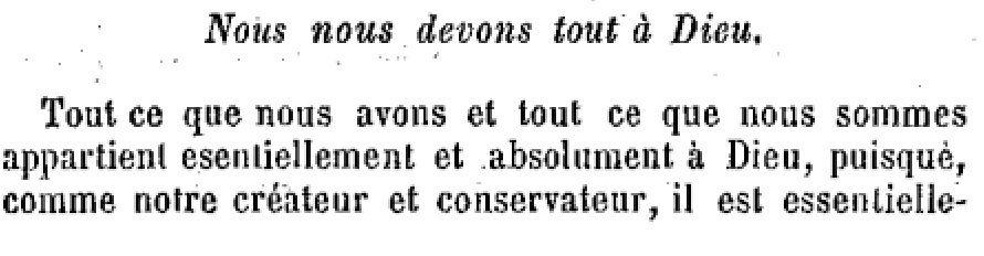 Méditation – R.P. Hamon –