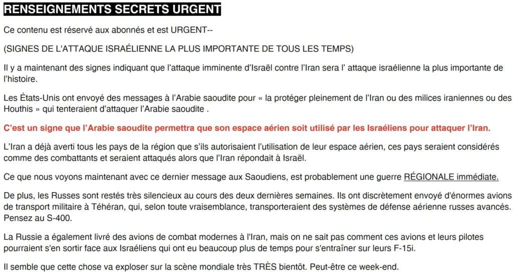 Les sionistes décident de finaliser la tentative d’extermination de la civilisation chrétienne