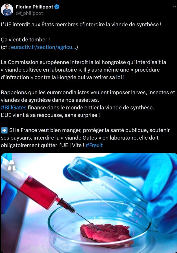 Ils créent le cadre pour affamer le peuple