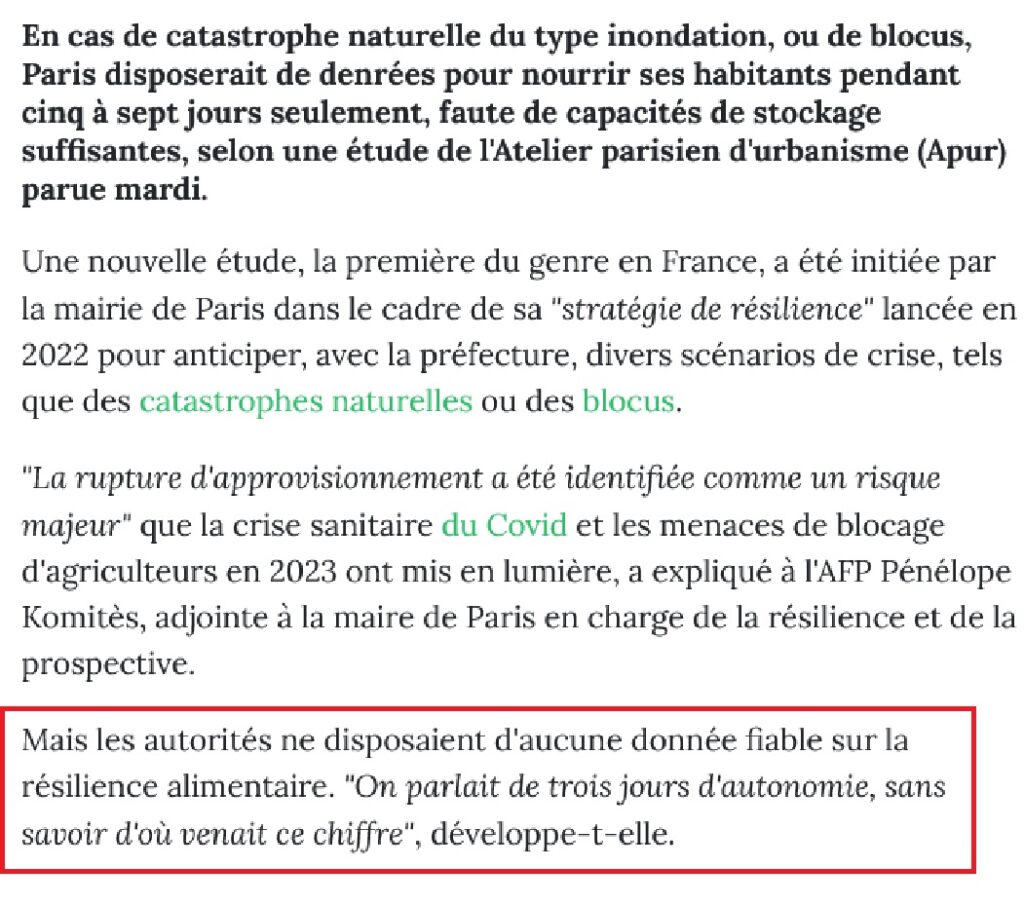 Face au grand bordel qui se prépare… mieux vaut quitter la capitale infernale