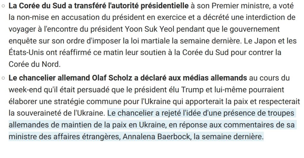 Corée du Sud et Ukraine