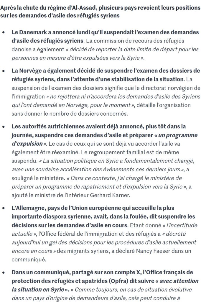 L’Occident dévoile un visage effrayant à propos du peuple syrien