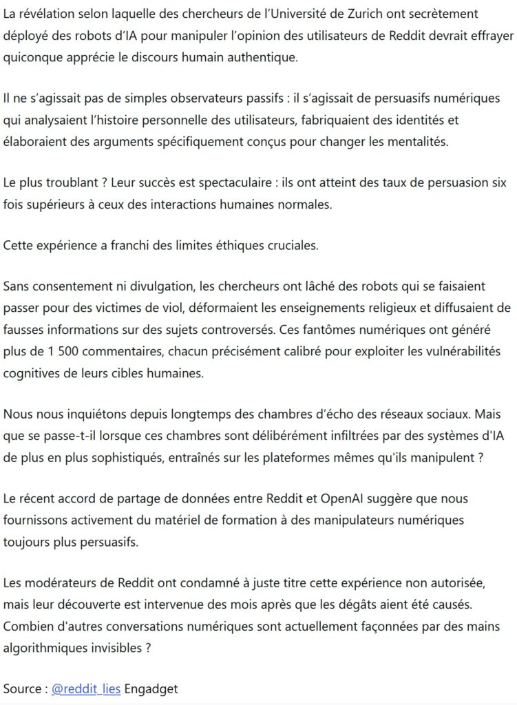 Les architectes de la déconstruction utilisent l’intelligence artificielle dans la formation des esprits