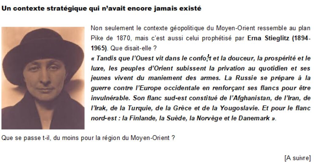 Extrait de la Lettre des Prophéties n°2