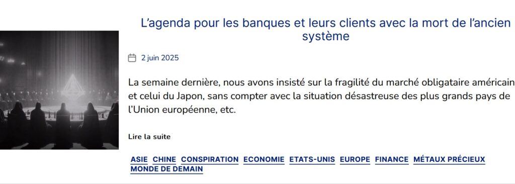 Vers la fin de la partie d’échecs contre les peuples et une zombification outrancière