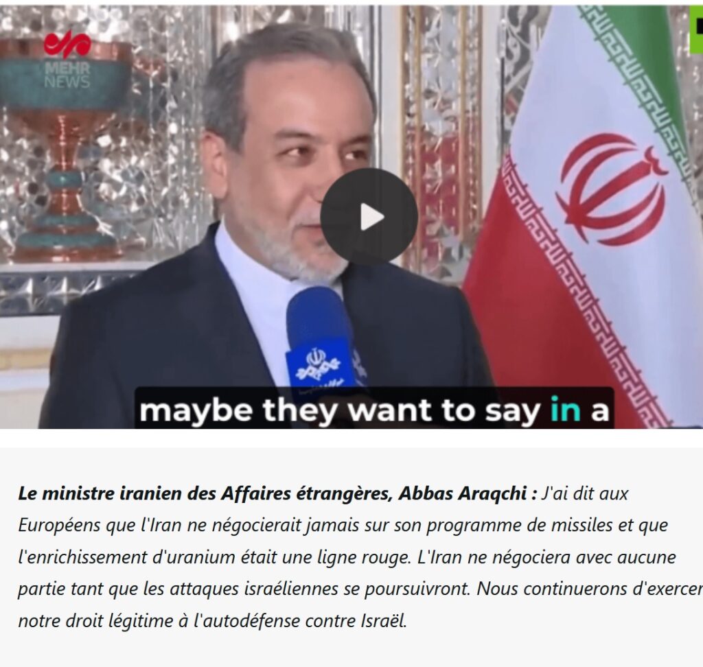 Le directeur général de l’AIEA met en garde le Conseil de sécurité de l’ONU contre une catastrophe nucléaire en cas de frappe sur la centrale de Bushehr en Iran