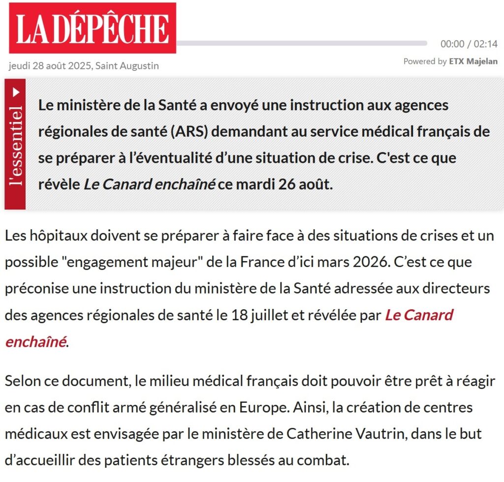 Les petits princes de Satan préparent l’atomisation de la France