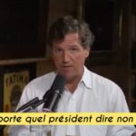 Commentaires de Tucker Carlson sur l’emprise sioniste de la Maison Blanche