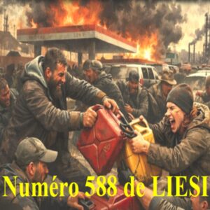 15.04.26 – NUMERO 588 DE LIESI – La crise recherchée pour transformer  le monde – 6 pages